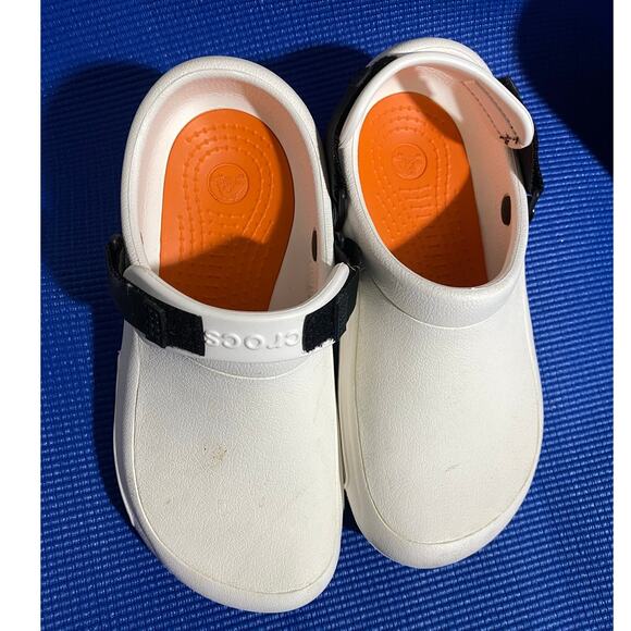 Crocs Bistro Pro Literide Clog Colorblock Slip Resistant Men’s 8 / Women’s 10 - Picture 1 of 7